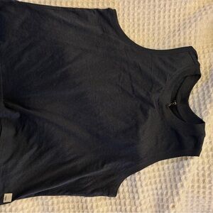 Vuori Midnight Black Heather Tank Top